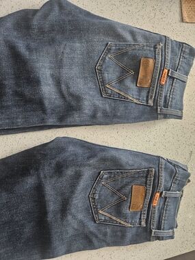 Wrangler Men's Dark Blue Straight Leg Jeans Fire Ressistance